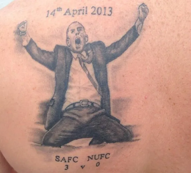 Photo : Di Canio dans la peau