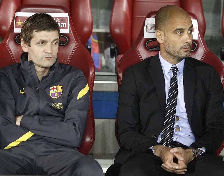 Vilanova aurait aimé voir Guardiola