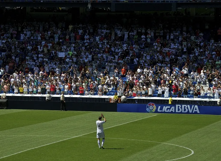 On était à la présentation de Gareth Bale