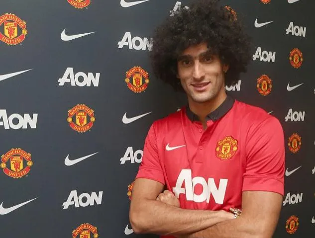 Fellaini à MU sur le gong