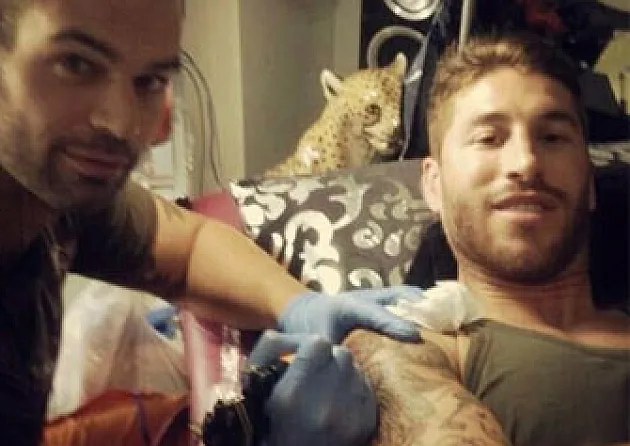 Photo : Le dernier tatouage de Sergio Ramos