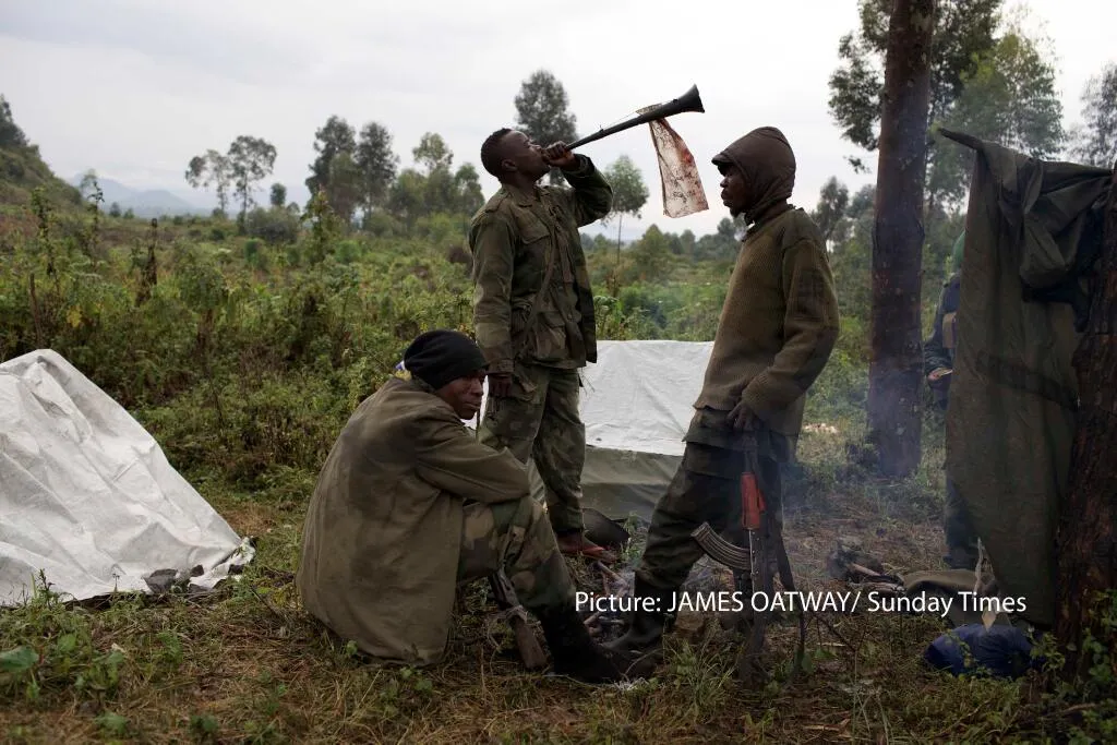 Photo : Le vuvuzela de guerre