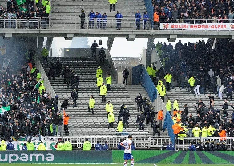 Agression d&rsquo;un supporter stéphanois
