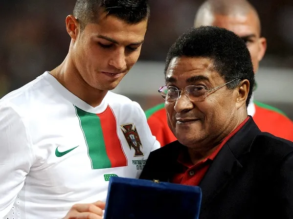 Eusébio rabaisse Cristiano