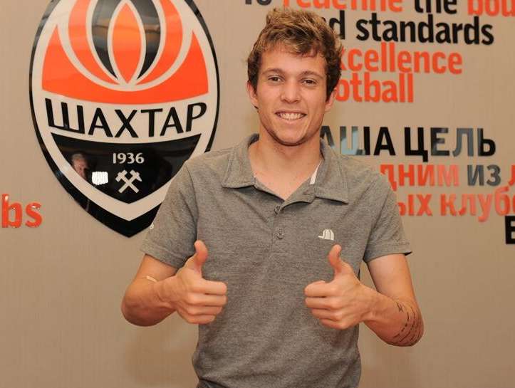 Photo : Bernard au Shakhtar Donetsk