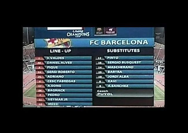 Photo : Puyol entraineur du Barça