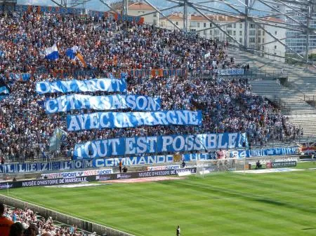 Photo : Les ultras de l’OM croient au titre