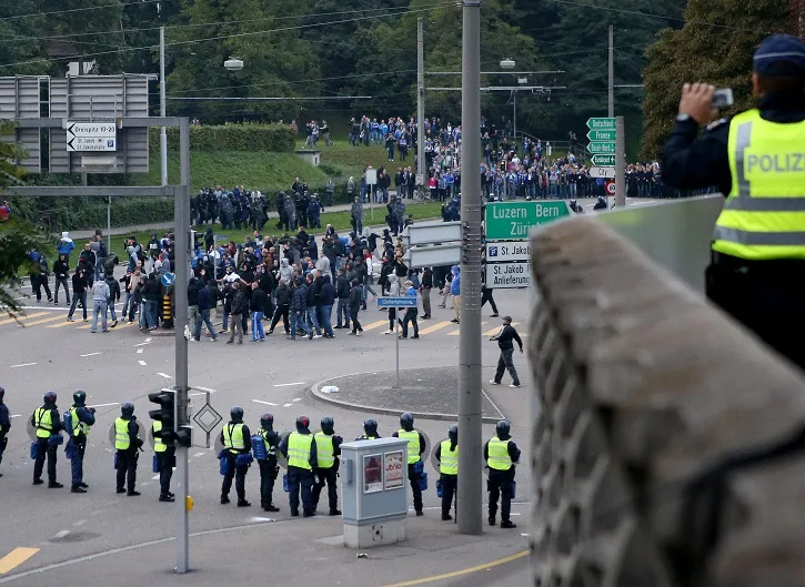La police suisse n&rsquo;a pas chômé