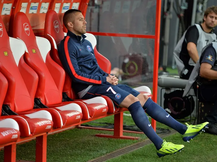 Ménez est rentré plus tôt aux vestiaires