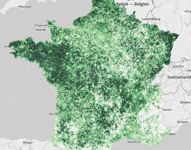Photo : Le foot français à la carte