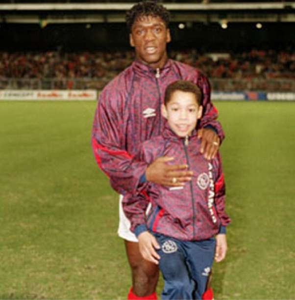 Photo : Seedorf et le jeune De Jong