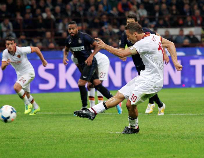 La Roma détruit l&rsquo;Inter à San Siro