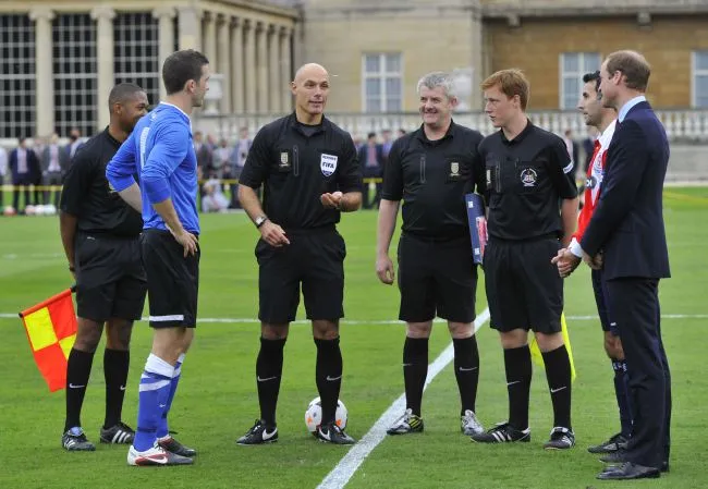 Photo : Un match à Buckingham Palace