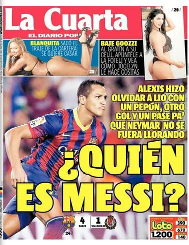 Photo: Mais «<span style="font-size:50%">&nbsp;</span>Qui est Messi ?<span style="font-size:50%">&nbsp;</span>»