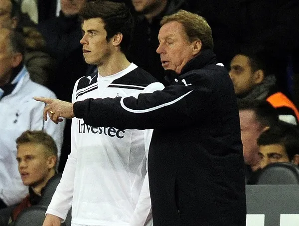 Redknapp et les cheveux de Bale