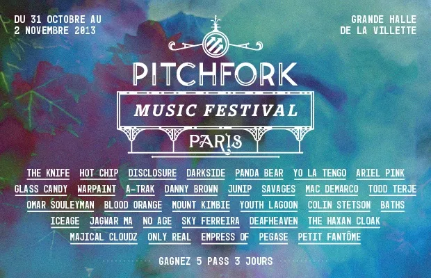 Concours Pitchfork : les gagnants