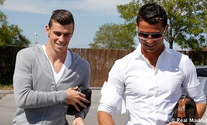 Photo : le premier entraînement de Bale