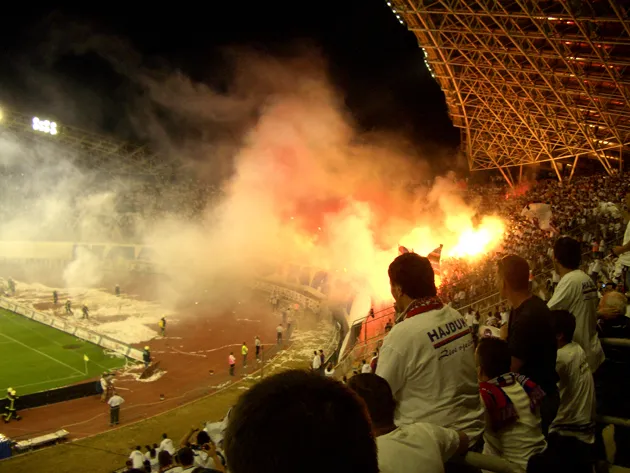 On était à Hajduk Split &#8211; Dinamo Zagreb