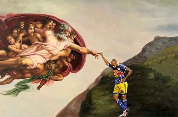 Photo : la célébration d&rsquo;Henry parodiée