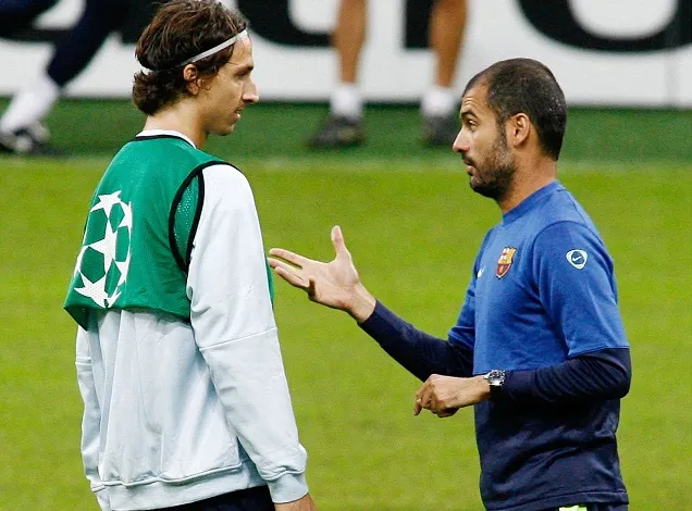 Ibrahimovic balance encore sur Guardiola