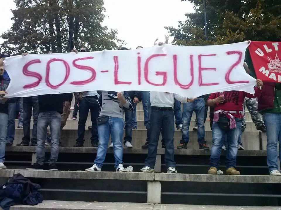 Photo : SOS Ligue 2 soutenu en Italie