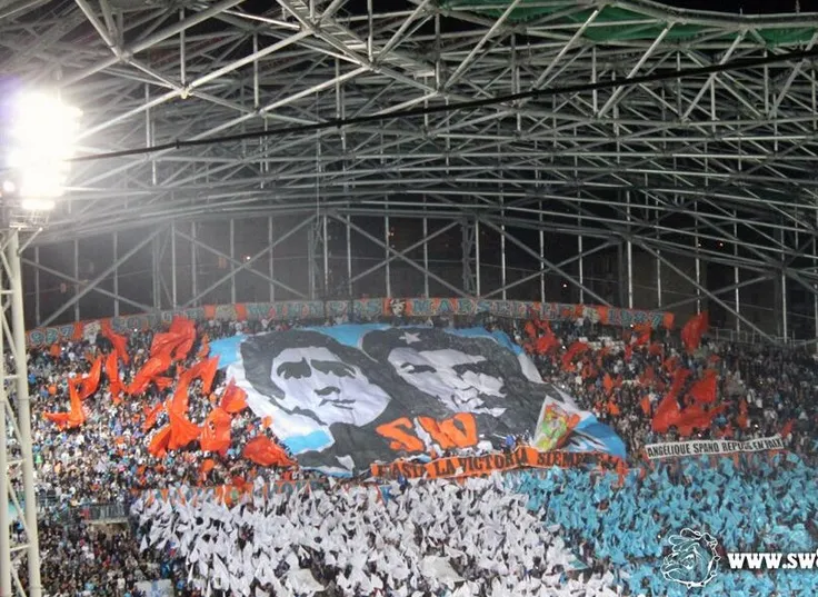 Photo : Le surprenant tifo des Winners