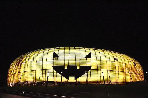 Photo : Le stade citrouille de Gdansk