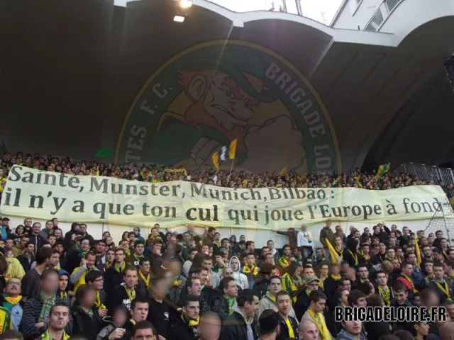 Bordeaux/Nantes, la guerre des banderoles