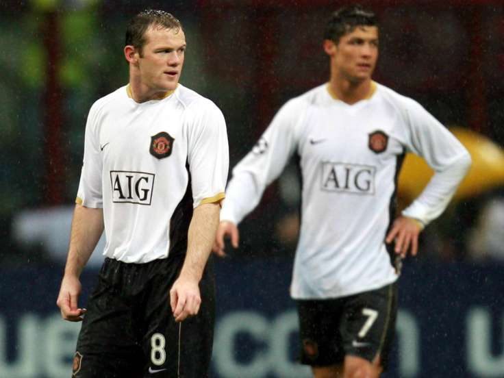 CR7 et les cheveux de Rooney