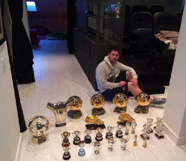 Photo : La caverne de Messi