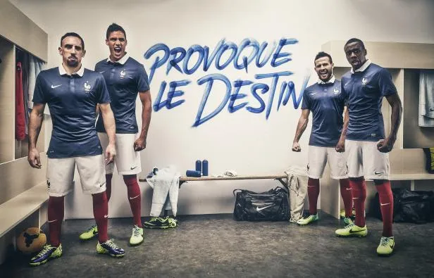 Photo : Le nouveau maillot des Bleus