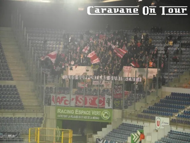 Photo : Strasbourg/Nancy, banderole commune