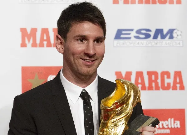 Messi encore Soulier d&rsquo;Or