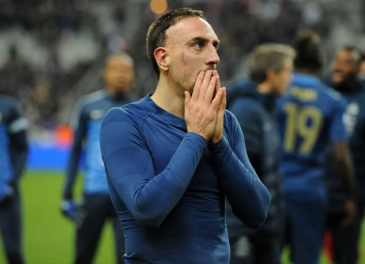 Ribéry, blessé, ne jouera pas à Dortmund