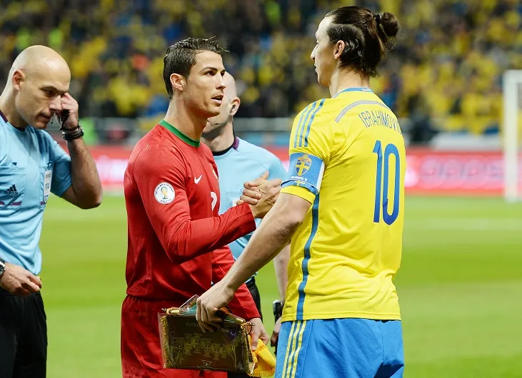Ibrahimovic n&rsquo;applaudissait pas Ronaldo