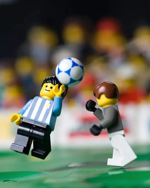 Photo : Diego en Lego