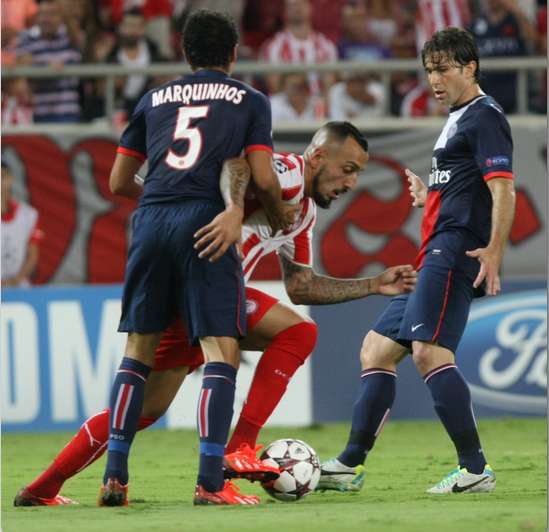 En direct : Paris S-G – Olympiakos Le Pirée (2 – 1)