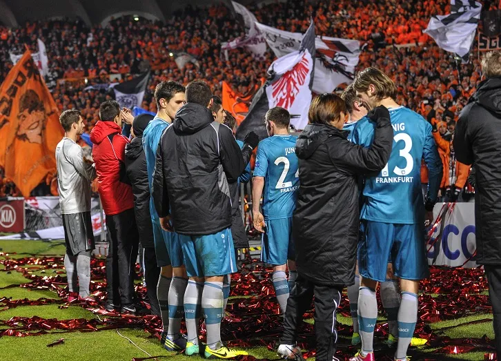 Francfort a communié avec ses fans