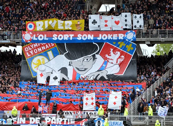 Marche des supporters de l&rsquo;OL