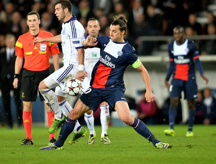 Anderlecht a eu peur de Zlatan