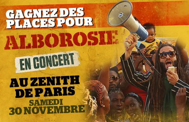 Gagnez des places pour Alborosie au Zenith le 30 novembre