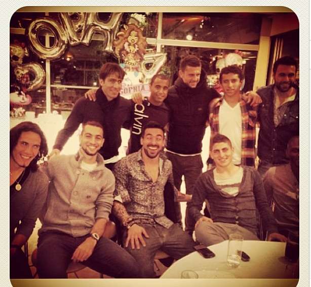 Photo : Hoarau à l&rsquo;anniv de Verratti