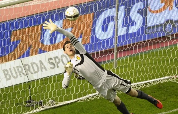 La blessure à la con de Courtois