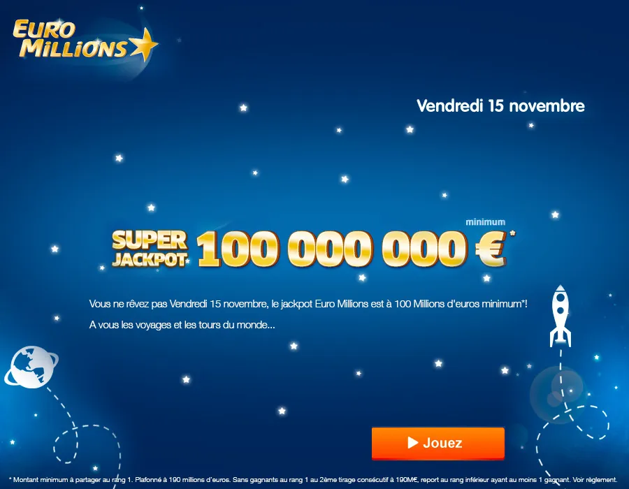 Euromillions 100 millions