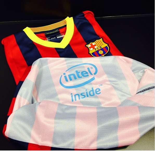 Photo : le sponsor caché du Barça