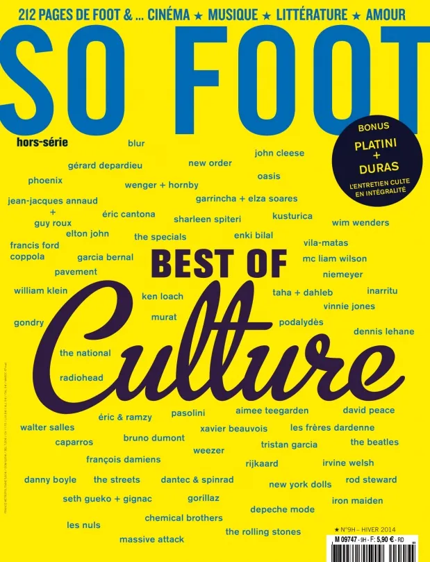 So Foot « CULTURE » sur tablettes