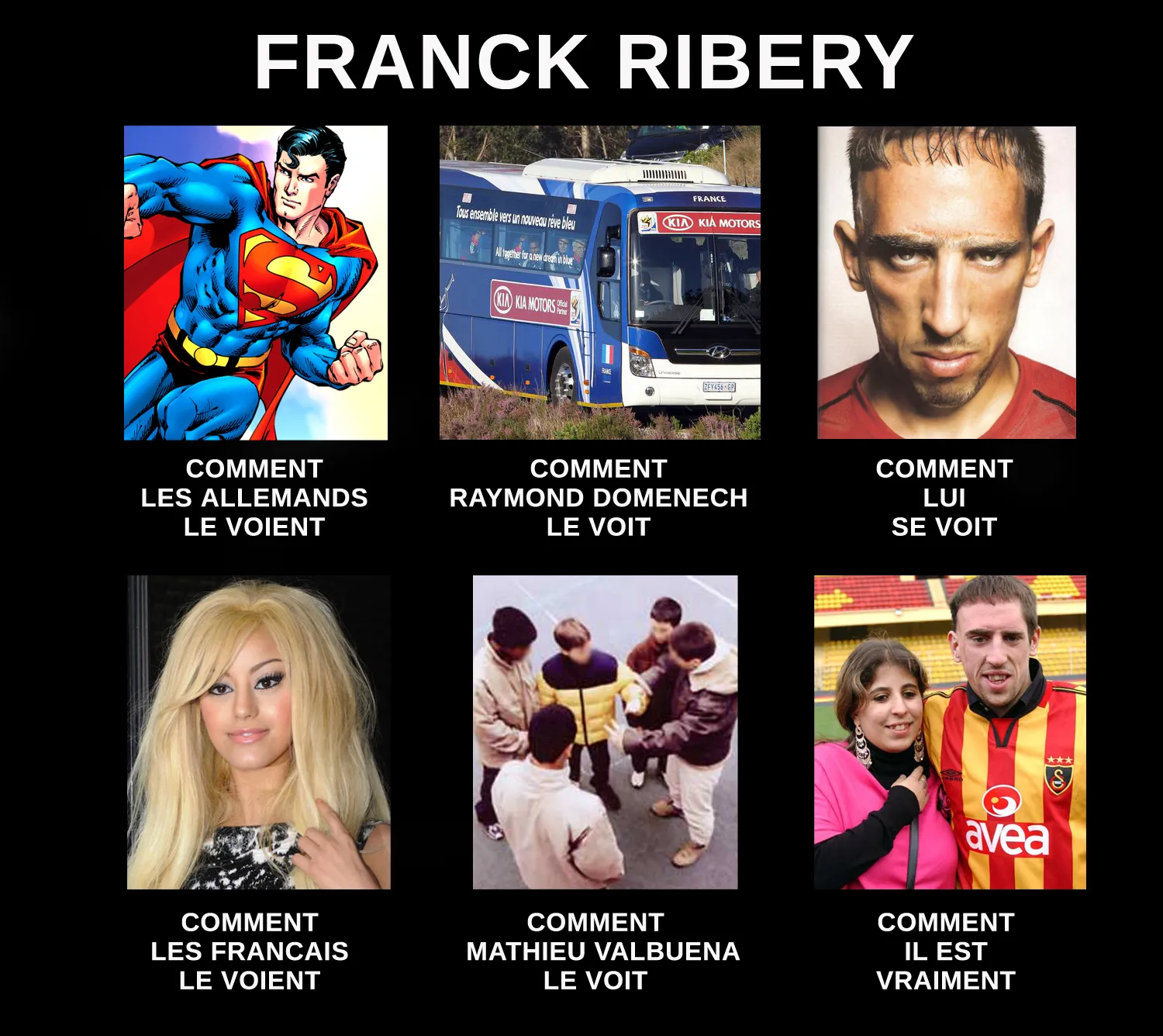 Ribéry, vu par&#8230;