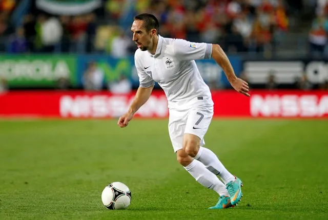 Ribéry 4e sportif français 2013