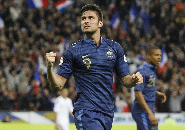 Giroud : «<span style="font-size:50%">&nbsp;</span>Plutôt content<span style="font-size:50%">&nbsp;</span>»