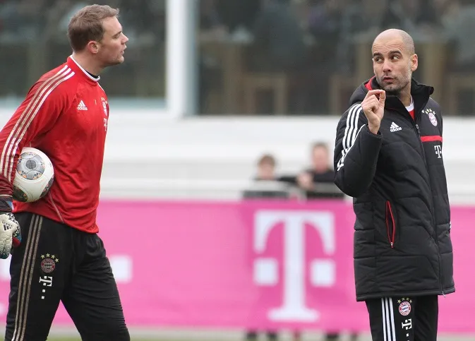 Pep ferme la porte pour Neuer